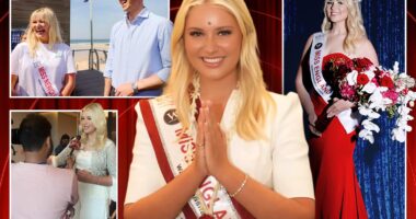 Miss World release footage of ‘grateful’ Miss England as they hit back at her claims she was ‘exploited’