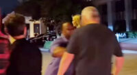 Moment Ivanka Trump’s Secret Service guards are forced to fend off man who rushed first daughter & husband at glam event