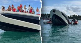 Multimillion-dollar luxury yacht sinks off Miami Beach, 32 passengers rescued