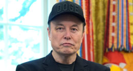 Mystery over Elon Musk’s black eye during White House farewell as viewers demand answers on what happened to billionaire