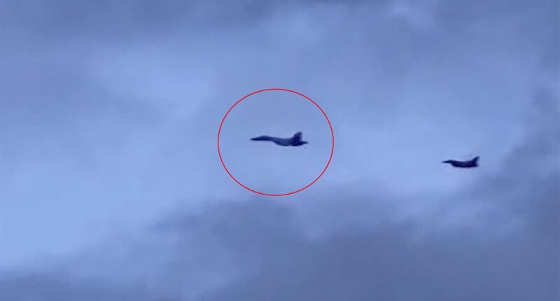 NATO and Russia clash in Baltic Sea 'dog fight' as Polish jet tails SU-35 warplane and Estonian forces 'try to board 800ft Moscow oil tanker sanctioned by Britain'