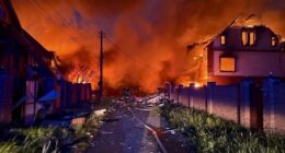 Nato scrambles fighter jets as Putin launches 2nd night of massive strikes on Kyiv with 367 missiles & drones killing 12