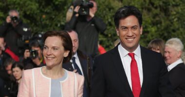 Net Zero tsar Ed Miliband's wife joins 'nimby' campaigners against new housing development they claim has too many 'noisy' heat pumps