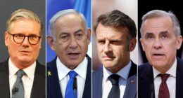Netanyahu accuses the UK, France and Canada of 'enabling Hamas'