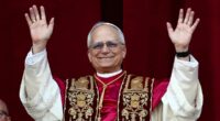 New pope is revealed: The 267th pontiff is named as cardinal announces 'Habeus Papam!' in front of thousands of cheering Catholics