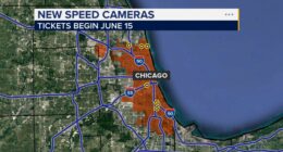 New speed cameras Chicago 2025: City's department of transportation adds new street safety; tickets begin issued on June 15