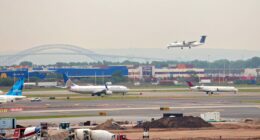 Newark airport to welcome change in days as airline vows to sell ‘cheapest tickets ever’ and ramp up flights after chaos