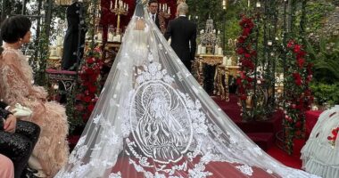 Old-fashioned wedding trend makes surprising comeback - as brides inspired by Hailey Bieber and Sofia Ritchie splurge on 19th century accessory