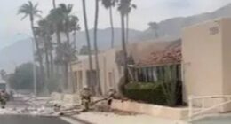 One dead and ‘body parts in road’ after ‘car bomb’ explodes at Palm Springs IVF lab & cops probe ‘act of terror’