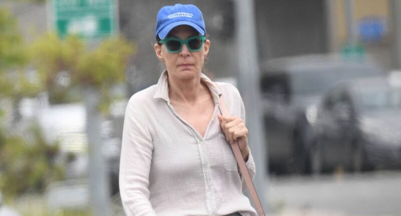 Oscar-winning actress looks unrecognizable during rare outing in LA... can you guess who she is?