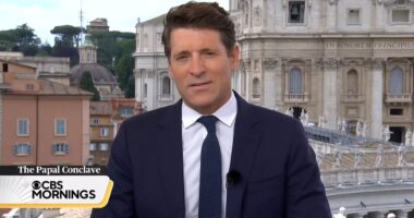 Outrage over CBS News star's seedy description of papal conclave that left co-hosts stunned