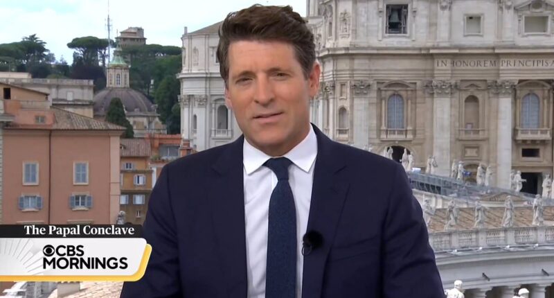 Outrage over CBS News star's seedy description of papal conclave that left co-hosts stunned