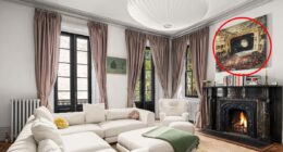 Painting on wall of stunning $14m Brooklyn townhouse gives clue to identity of its A-List owner