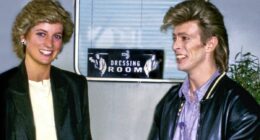 Palace buried photographs of Princess Diana and David Bowie for nearly 40 years to quash affair rumours