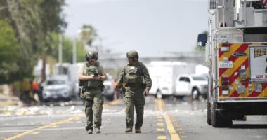 Palm Springs Explosion Press Conference: 'Make No Mistake: This Was an Intentional Act of Terrorism'