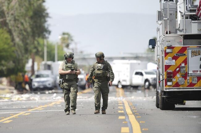 Palm Springs Explosion Press Conference: 'Make No Mistake: This Was an Intentional Act of Terrorism'