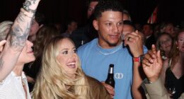 Patrick Mahomes and wife Brittany let loose at Miami party with Tom Brady and friends before F1 Grand Prix
