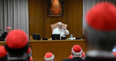 Pope Leo XIV calls this a challenge to 'human dignity' in first address to cardinals