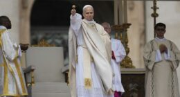 Pope Leo XIV vows unity so Catholic Church becomes a sign of peace in the world