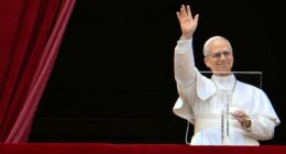 Pope Leo delivers first 'Regina Caeli' prayers from St. Peter's balcony