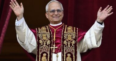 Pope Leo played being a priest as a child with ironing board as altar & cookies as communion wafers, brother reveals