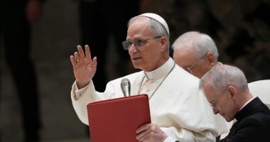 Pope Leo says family based on ‘union between a man and a woman,’ defends dignity of unborn