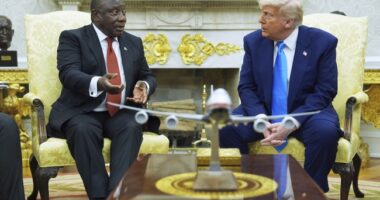 Powerful: President Trump Chokes the South African President With His People's Own Words