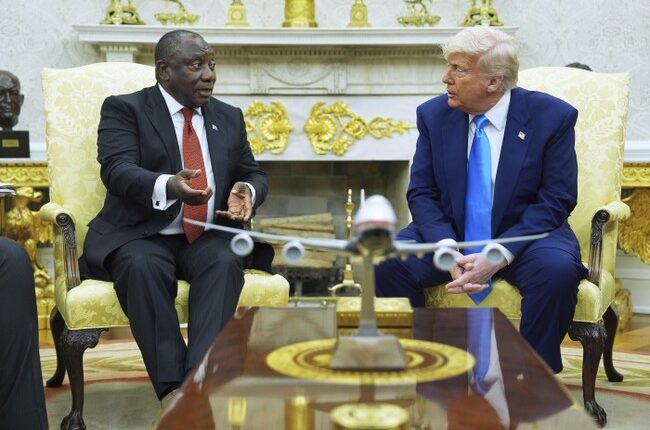 Powerful: President Trump Chokes the South African President With His People's Own Words