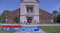 Preservationists seek landmark designation for St. Mary of the Assumption Chicago, Pope Leo XIV's boyhood Catholic church