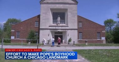 Preservationists seek landmark designation for St. Mary of the Assumption Chicago, Pope Leo XIV's boyhood Catholic church
