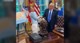President Trump meets at White House with Ksenia Karelina, Russian-American former ballet dancer released in prisoner swap