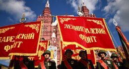Putin hosts massive Victory Day parade with thousands of troops as threat of Ukrainian strike looms despite ceasefire