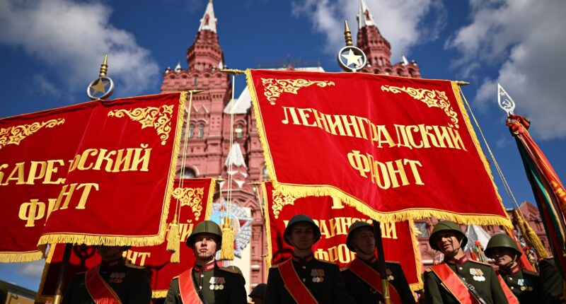Putin hosts massive Victory Day parade with thousands of troops as threat of Ukrainian strike looms despite ceasefire