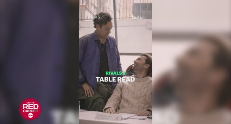  'Rivals' season two: See behind-the-scenes clip as cast gathers for first table read