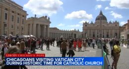 Robert Francis Prevost: Chicago-area Catholics celebrate one week of Pope Leo XIV at St. Peter's Square