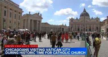 Robert Francis Prevost: Chicago-area Catholics celebrate one week of Pope Leo XIV at St. Peter's Square