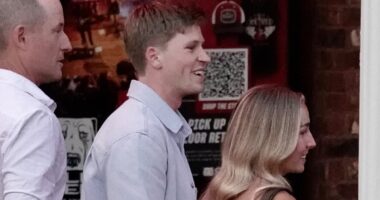 Robert Irwin's in hot water! Single TV host gets in trouble with his momager Terri after enjoying night in Las Vegas with mystery blonde