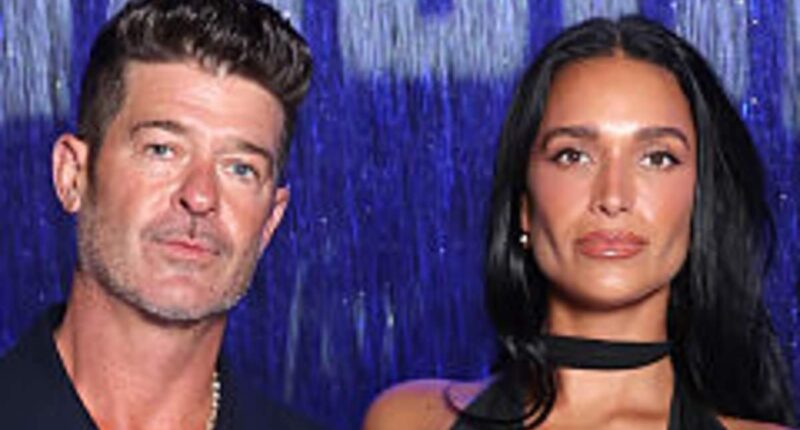 Robin Thicke is married! Singer, 48, ties the knot with model April Love Geary, 30, after six-year engagement