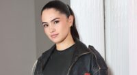 Romeo Beckham's girlfriend Kim Turnbull puts on a brave face at Maison Crivelli event in London as she's pulled into the 'family feud'