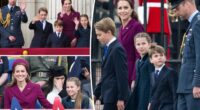 Royal family puts on a united front on VE Day after Prince Harry’s bombshell plea to reconcile