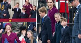 Royal family puts on a united front on VE Day after Prince Harry’s bombshell plea to reconcile