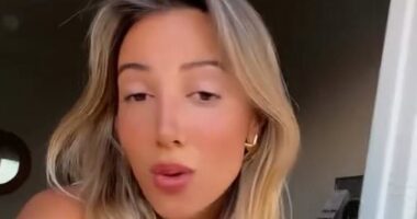 Ruben Dias's ex-girlfriend appears to target Maya Jama and Man City star in new song about 'creating a monster' after couple hard-launched their new relationship