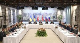 Russia-Ukraine peace talks end after less than 2 hours