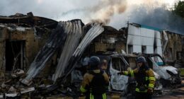Russia bombards Ukraine with drones hours after Trump announces talks with Putin