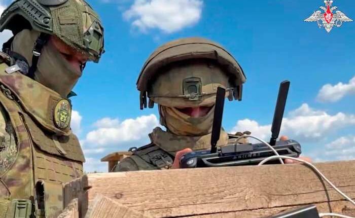 Russia sent a record number of drones into Ukraine overnight, an official says