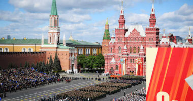 Russia’s Victory Day parade begins, marking the 80th anniversary of the defeat of Nazi Germany