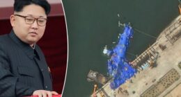 Satellite images reveal North Korea's mangled naval destroyer after failed launch