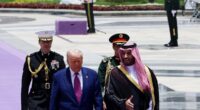 Saudi Crown Prince MBS courts Trump with lavish royal welcome as president pushes for $1 trillion in investments