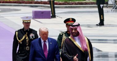 Saudi Crown Prince MBS courts Trump with lavish royal welcome as president pushes for $1 trillion in investments