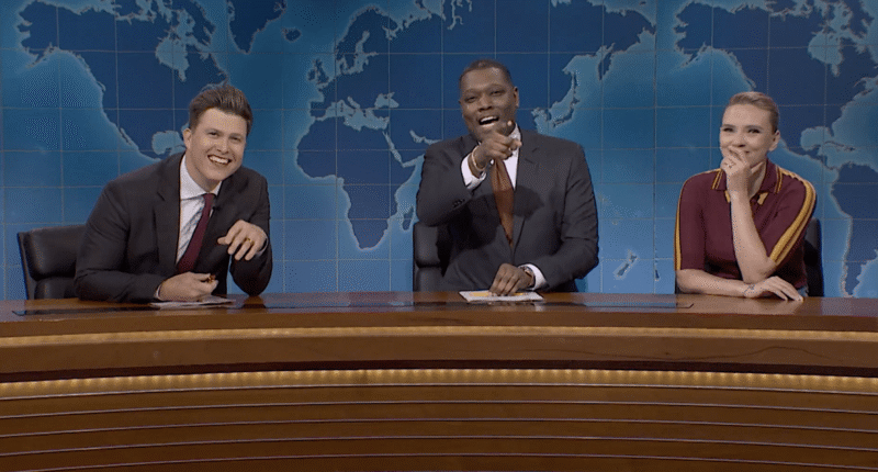 Scarlett Johansson Gets Revenge on Michael Che for Crude ‘SNL’ Joke